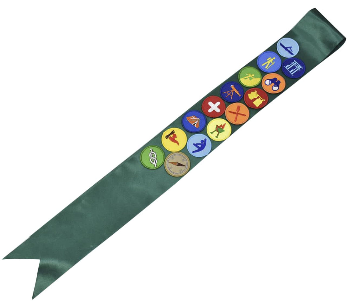 JFFCESTORE Embroidered Patch Come with Satin Sash Double Sided Sticky Fix Morale Patch Tactical Military Morale Patches Party Decorations Applique DIY Accessory (15pc Green)