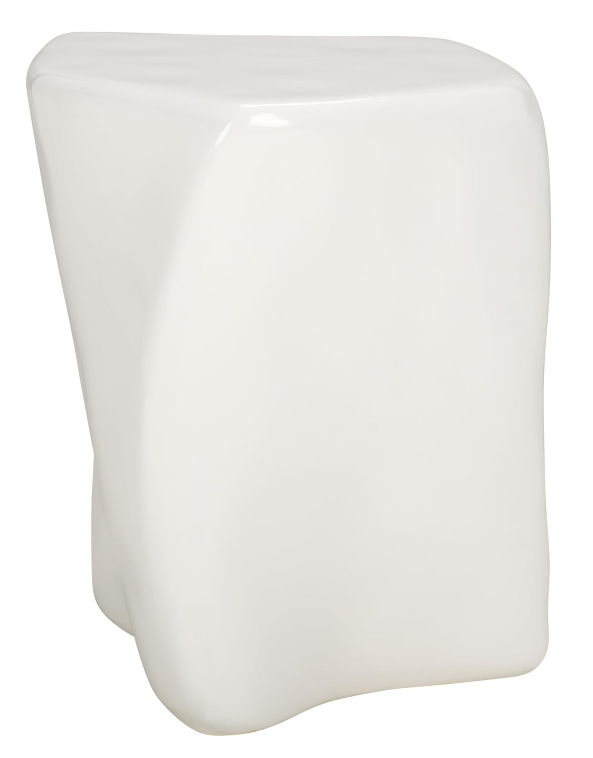 SAFAVIEH Couture Collection Wynnona Contemporary White Concrete Accent Table (Fully Assembled)