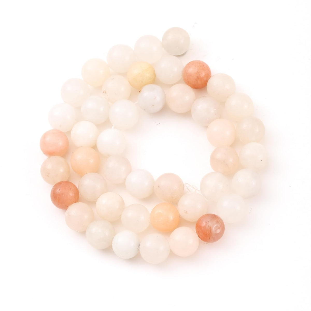 6mm 60pcs DIY Natural Pink Aventurine Stone Beads Round Healing Crystal Gemstone Loose Beads for Jewelry Making Handmade Bracelet Necklace