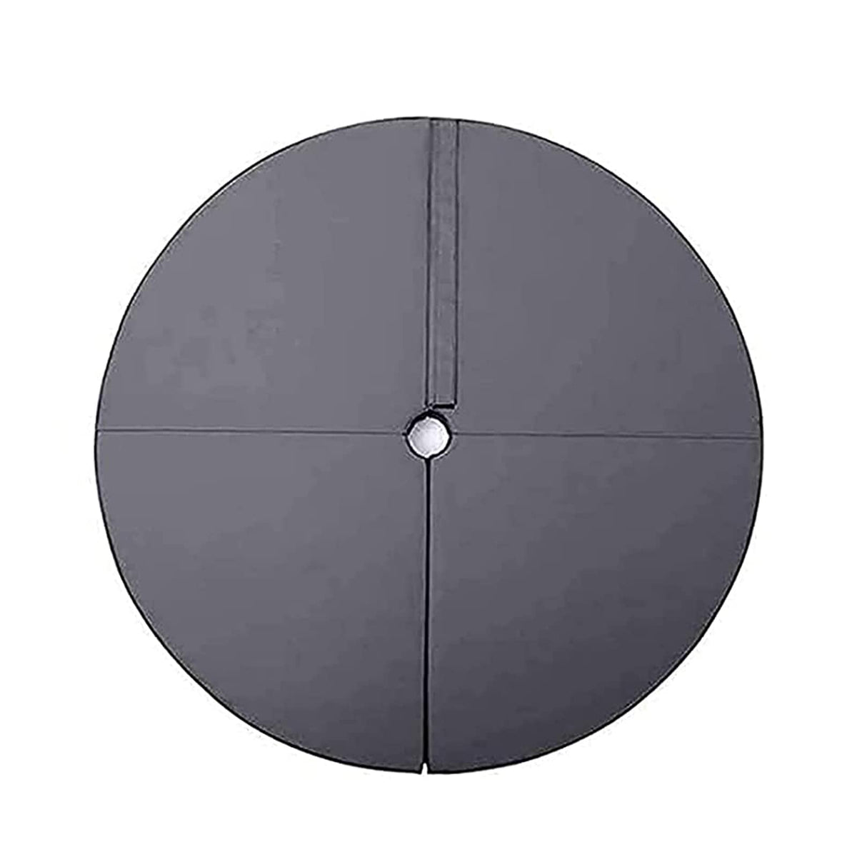 Dxcaicc Pole Dance Mat Round Folding Portable Pole Dance Crash Mat for Beginner Fitness Gymnastic Stripper Pole Safety Padding,Black,Thickness 5cm