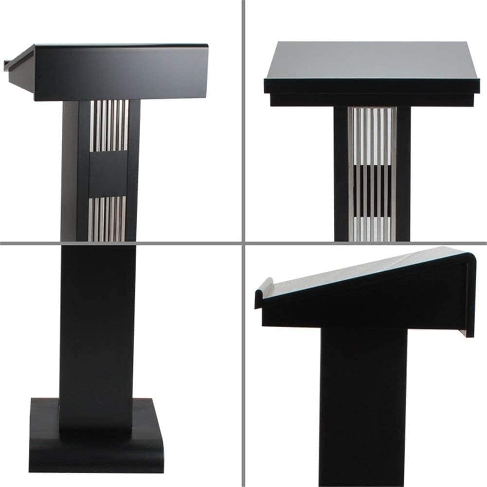 JOuan Lectern Podium Stand, Lectern Podium Stand,Portable Podium Office Conference Lectern Table, Lecture Platform Speaking Simple Modern Hosting Stage Welcome Table Reception Desk Ideal