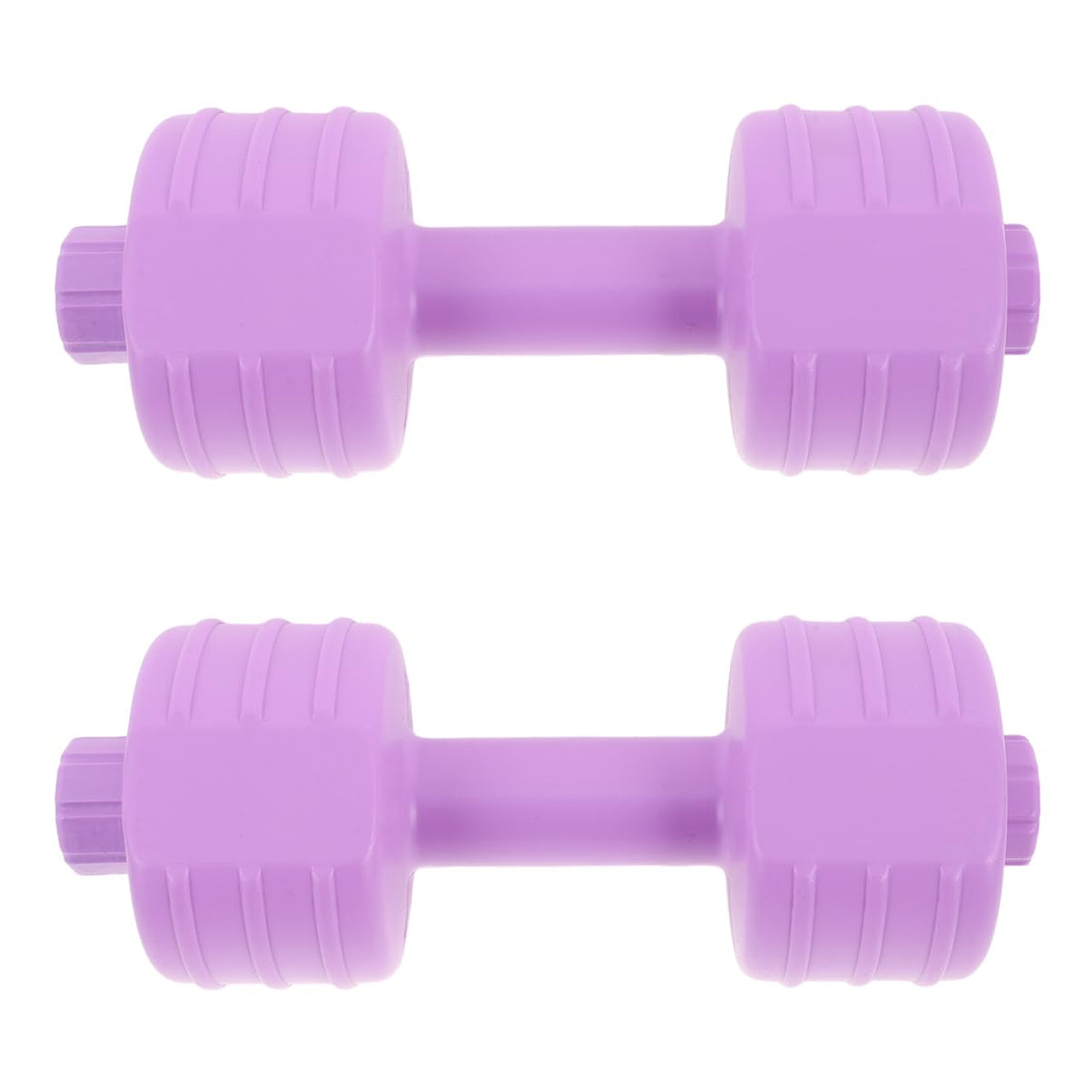 Abaodam Adjustable Dumbbell Shaped Water Bottles for Women 2 Pack Lightweight Fitness Equipment for Home Gym Office Body Shaping and Toning Arms Waist 9.84X3.54X3.54In