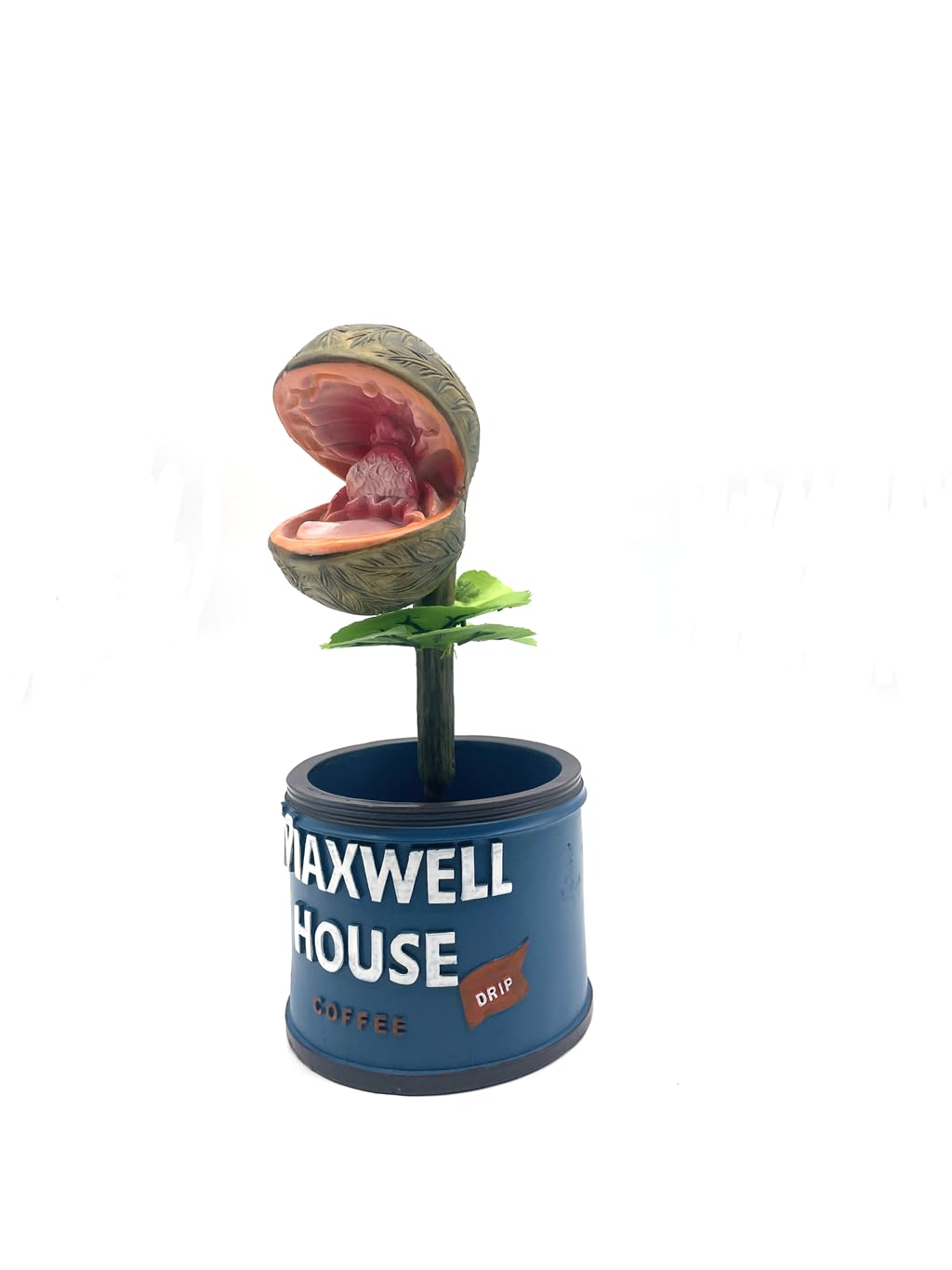 Odebiao Halloween Horror Piranha Figurines - Resin Cannibal Flower Statue Outdoor Decor, Spooky Garden Sculpture with Weather-Resistant Design for Lawn, Patio & Halloween Yard Displays