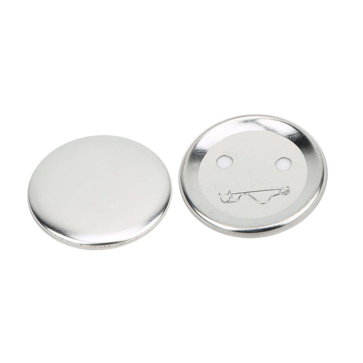 100 Sets 56mm Badge Pin Button Parts, Badge Making Supplies Crafts Materials for Button Maker Machine