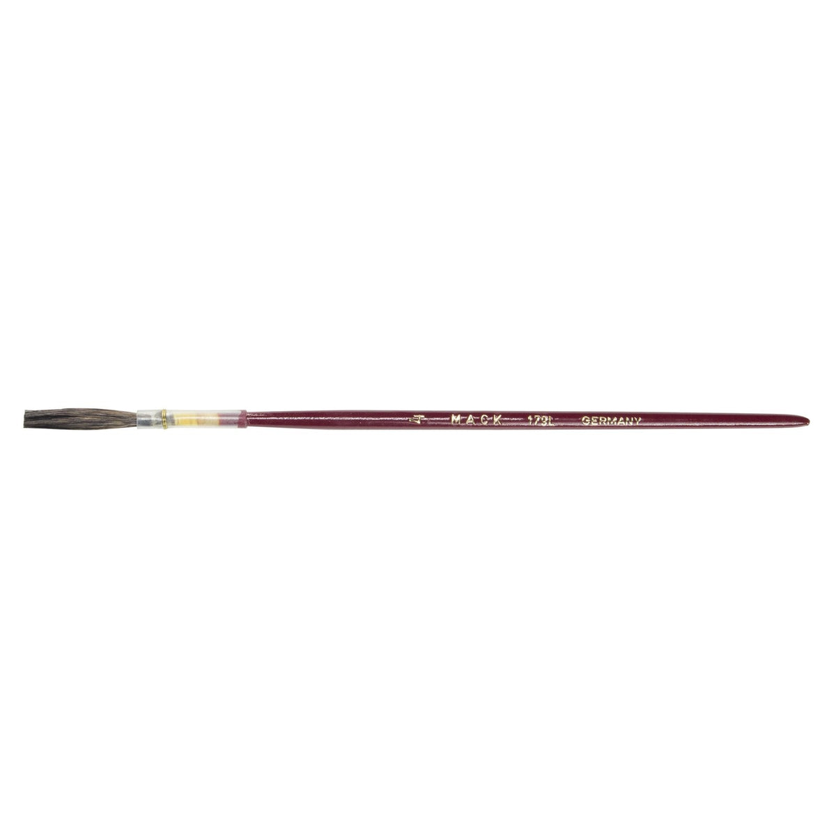 Andrew Mack Brown Kazan Squirrel Hair Lettering Quill Series 179L Size 4