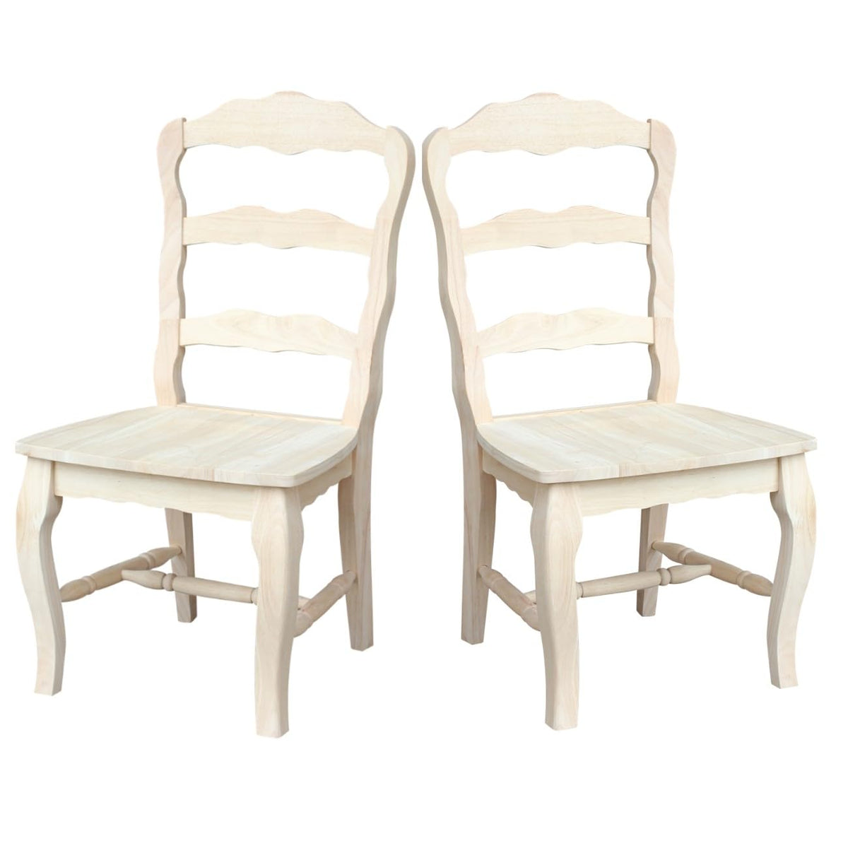 IC INTERNATIONAL CONCEPTS Set of Two Versailles Side Chairs