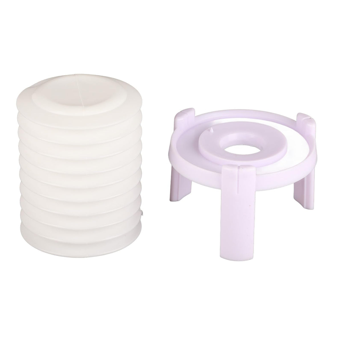 Egg Shell Remover Boiled Egg Extractor Egg Shell Peeler Huller Portable Kitchen Tools Egg Shell Remover (White)