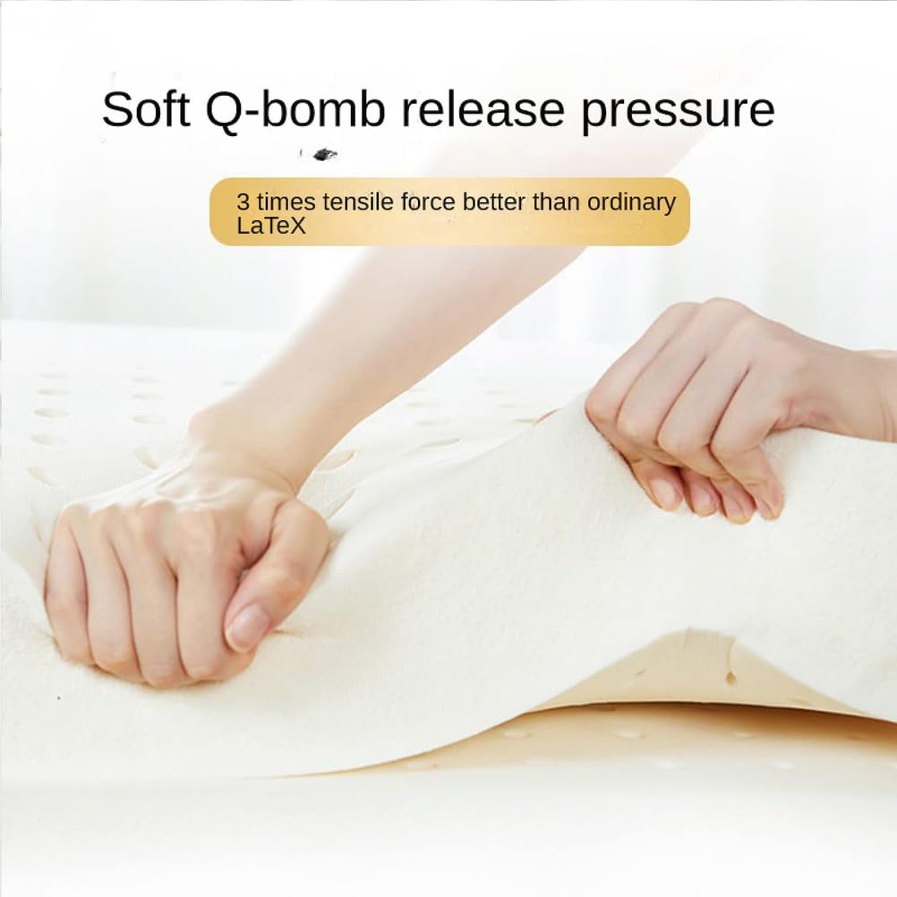 This Latex Mattresses, Premium Natural Latex Mattress Topper, Natural Latex MattressCustomized Tatami Mattress with Inner Cover,1in,170×220cm