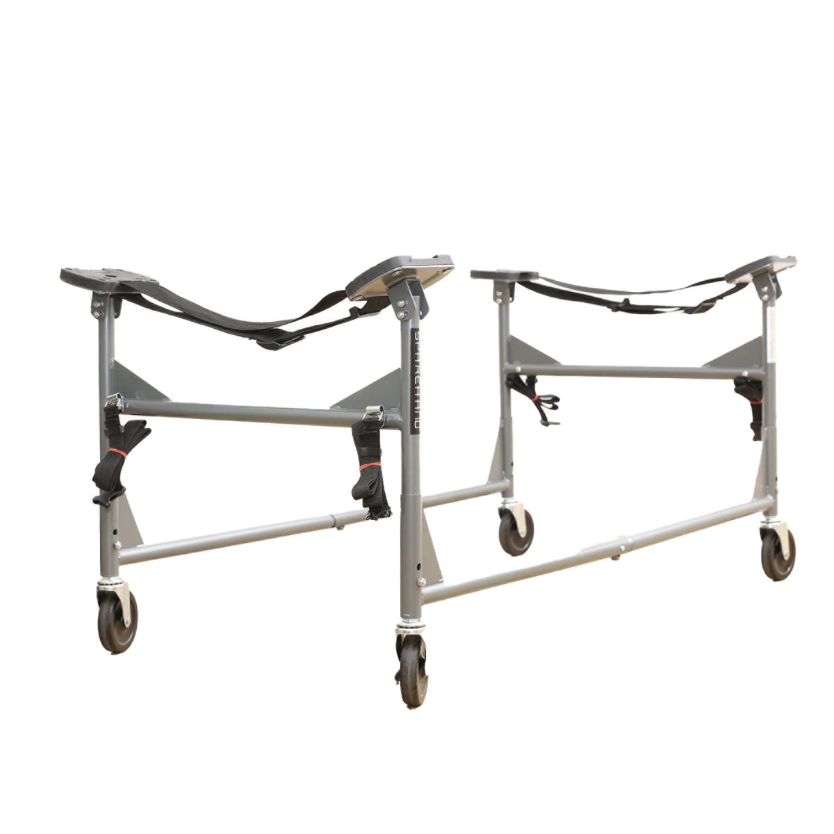 SPAREHAND Tall Rigging Station BR Rack - Heavy Duty Kayak Holder with Caster Wheels - Portable Storage Rack for Fishing Kayaks, SUPs, Hybrid Boards, & Paddleboards - Ideal for Garage & Indoor/Outdoor