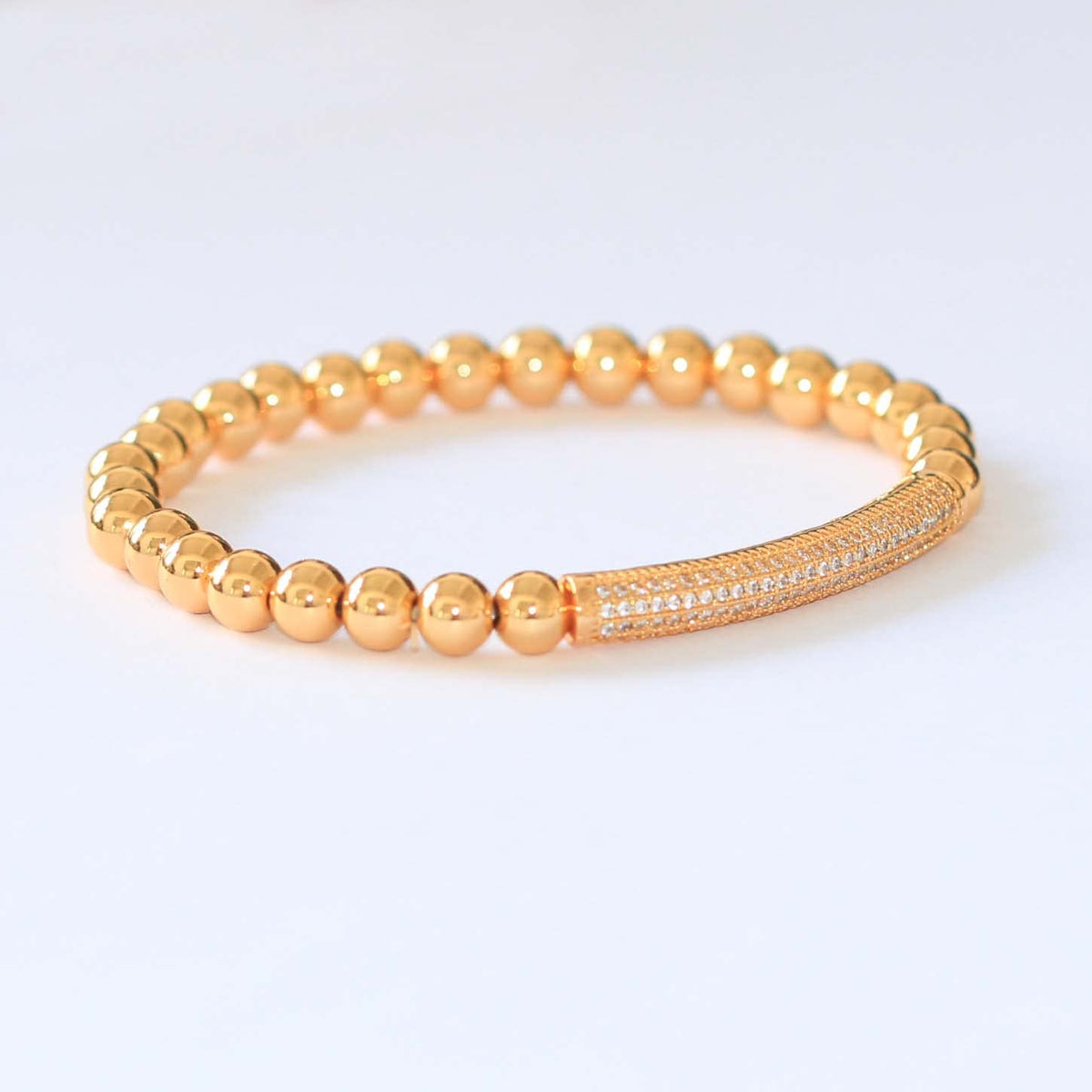 GOOJIDS Surfer Heishi Clay Bead Bracelets for Women Bohemian Stackable Gold Plated Beaded Stretch Bracelets Elastic Layering Friendship Bracelets Set Boho Jewelry