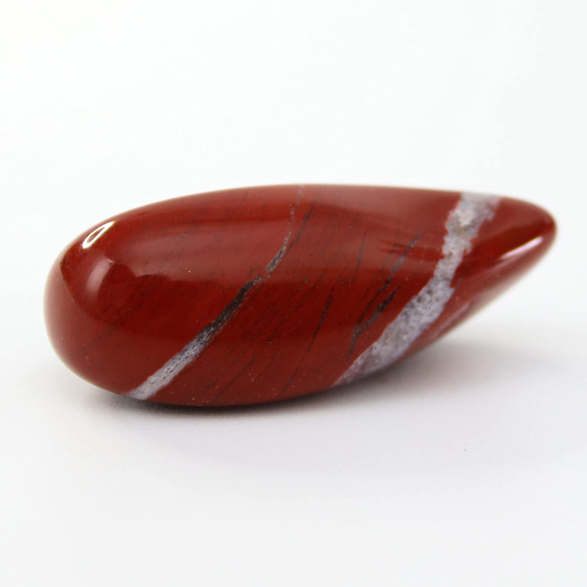 Tumbled Polished Natural Red Jasper Stones, Crystals and Healing Stones Quartz Bulk for Wicca, Reiki, Healing Energy, Chakra Stones, Witchcraft Supplies(10Pcs)