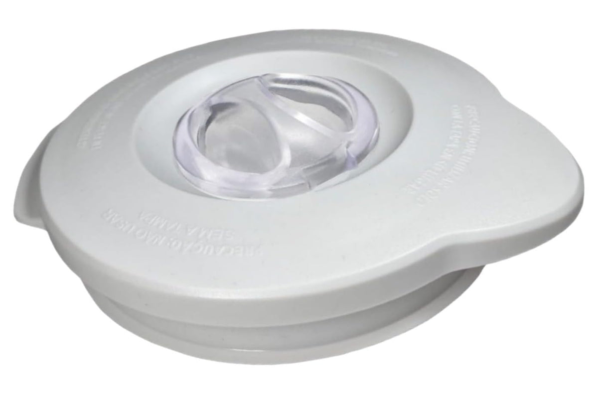 124462-000-805 Glass Blender Jar Lid Replacement 110404-000-805 Fits for Oster Blender Jars that Measure 5 1/2" at the Top -White