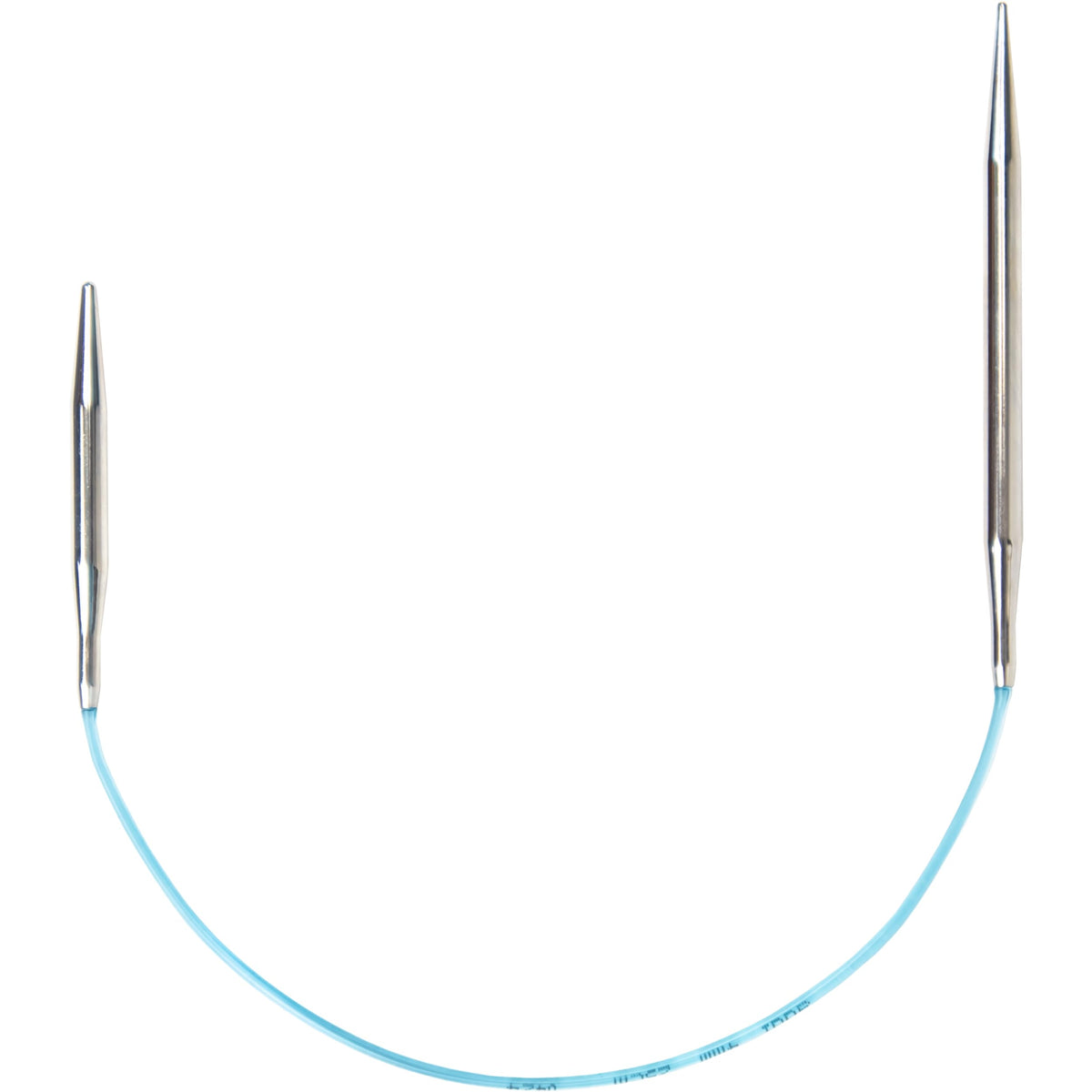 skacel by addi EasyKnit Rocket Circular Knitting Needles, 10 Inch (25 cm) Short Plated Brass Round Needle Set with Flexible Nylon Cord, 4 mm (US Size 6)