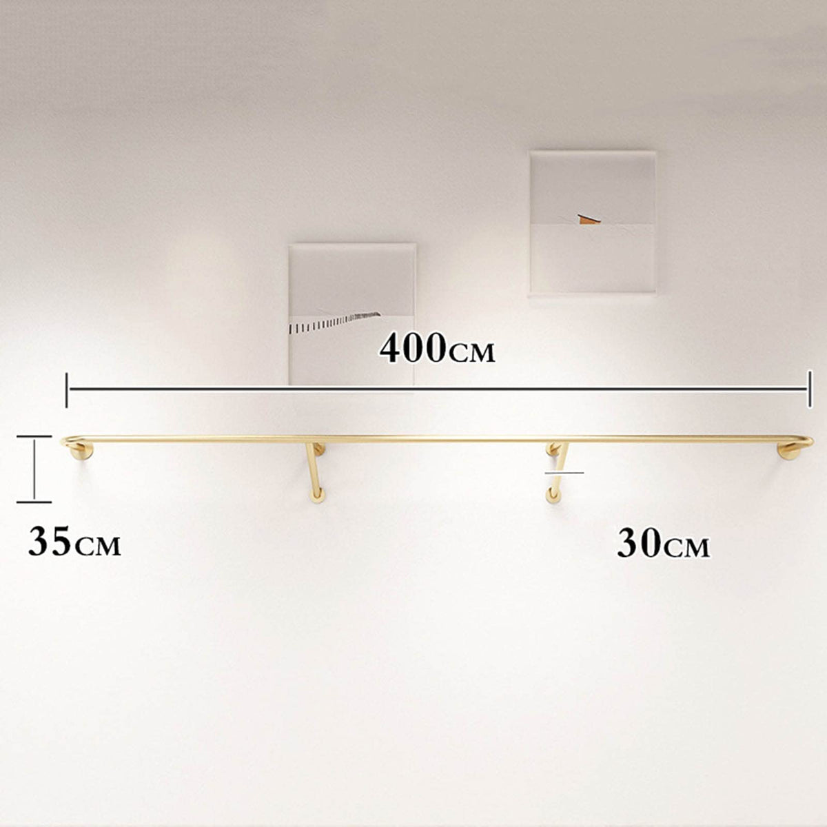 Wall Mounted Industrial Pipe Clothing Rod, Modern Clothing Store Metal Garment Rack Display Stands,heavy Duty Closet Rod Hanging Bar,commercial Retail Display Rack Standing Clothes Rack