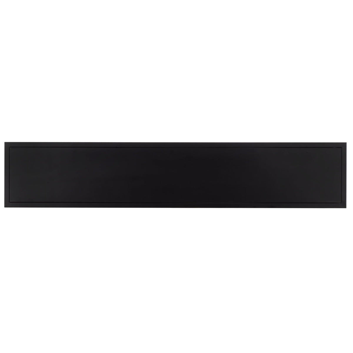 SAFAVIEH Couture Collection - Hodge Black Metal Console Table with 3 Shelves, Modern Minimalist Storage & Display (SFV9559A)