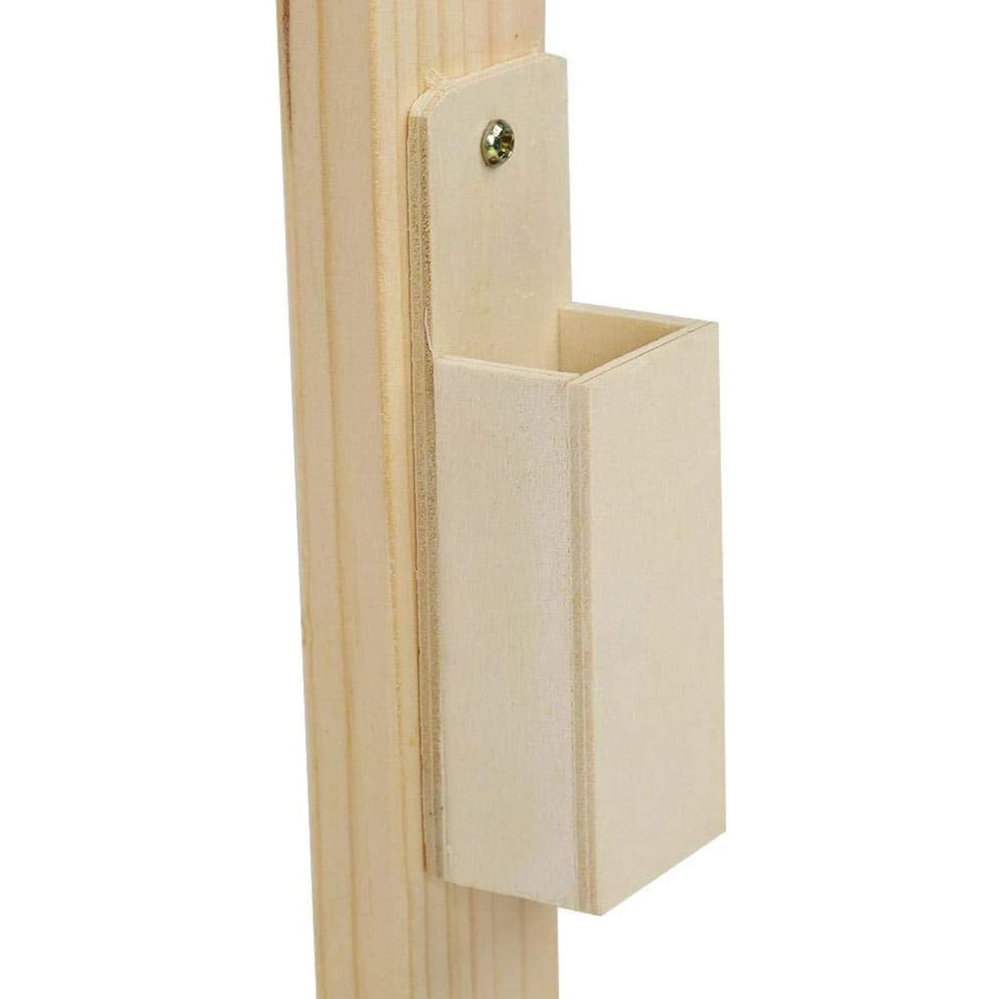 Adjustable Embroidery Stand, Wooden Frame Cross Stitch Floor Stand 360° Rotated Needlework Stand Holder Lap Table Craft Sewing Tool with Scroll Frame