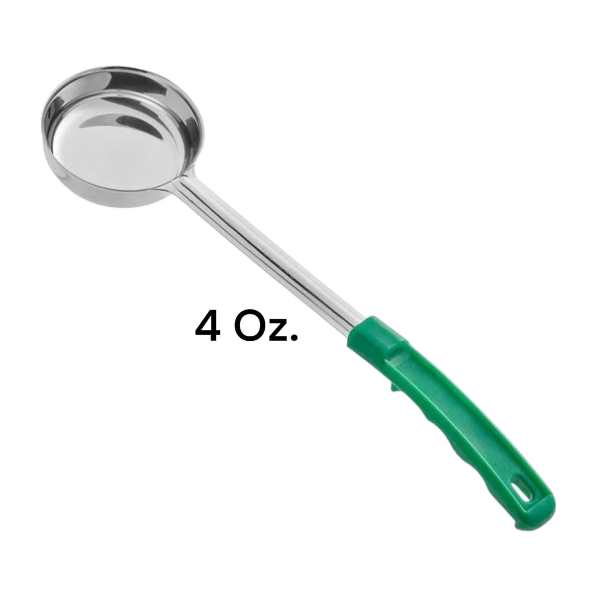 Portion Control Ladles Serving Spoons, Measuring Serving Utensils, for Restaurants, Busy Kitchens, Bariatric Surgery, Weight Loss, 1oz 2oz 3oz 4oz Color Handles Spoodle - Set of 4