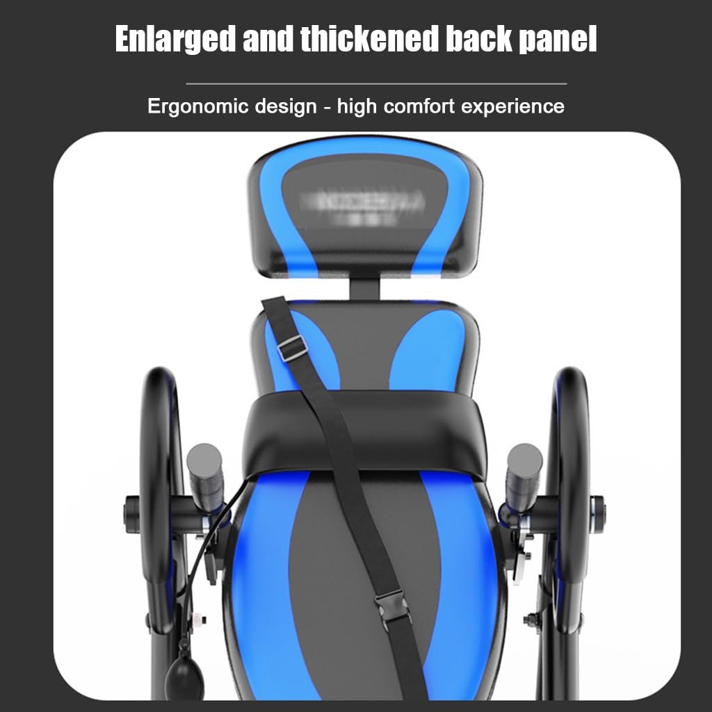 RIEJIN BalanceFrom Foldable Heavy Duty 330 lbs Capacity Inversion Table