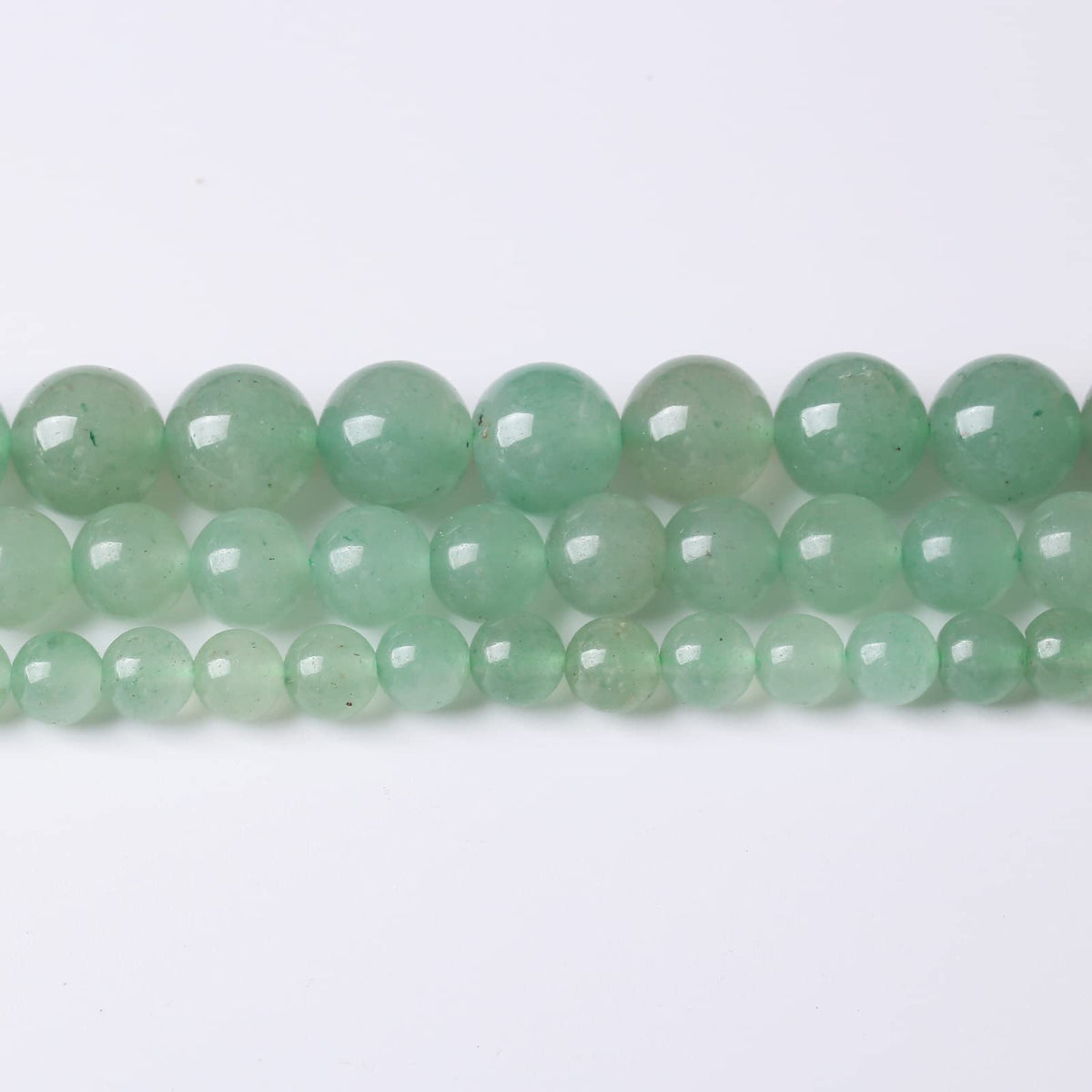 36PCS 10MM Natural Green Aventurine Stone Beads Energy Healing Beads for DIY Jewelry Bracelet Necklace Making for Jewelry Making15Inch…