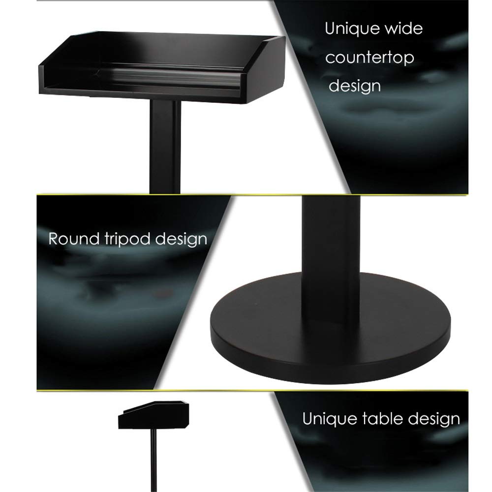 ZEELYDE Lectern Podium Stand,Hotel Restaurant Entrance Podium Welcome Table Stage Master of Ceremonies Office Furniture