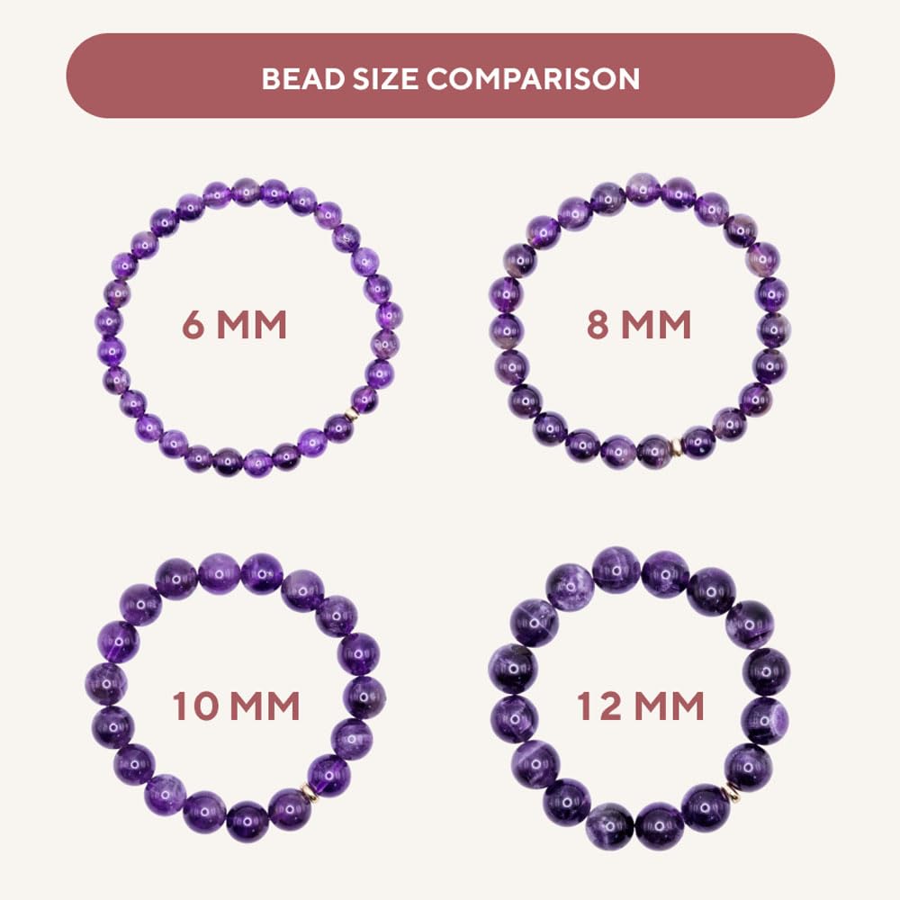 Love & Grace Handmade Unakite Stone Beaded Bracelets - Premium 6mm Beads with Durable Elastic Stretch Wristbands, Vibrating Good Energy, Blessing, Grounding, Power, for Men and Women