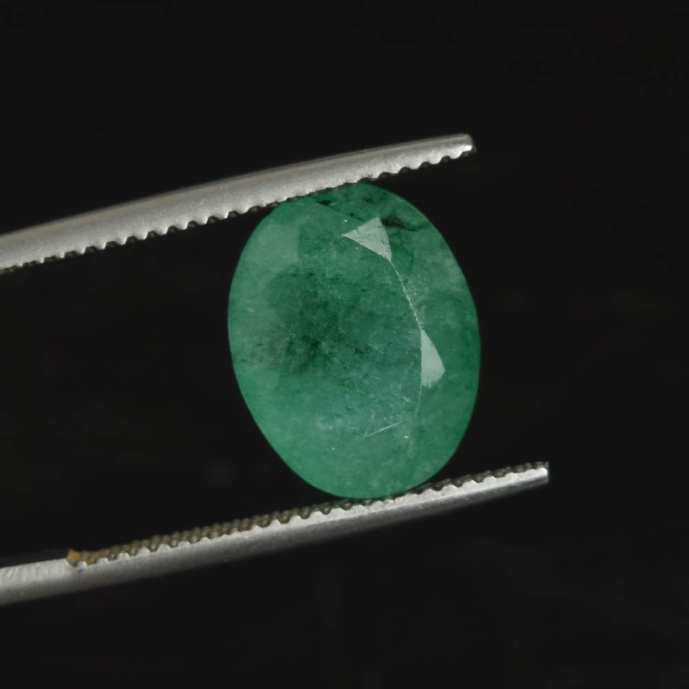AAA++ Quality Oval Green Emerald 5.00 Ct Natural Emerald Certified Gem for Ring DX-794