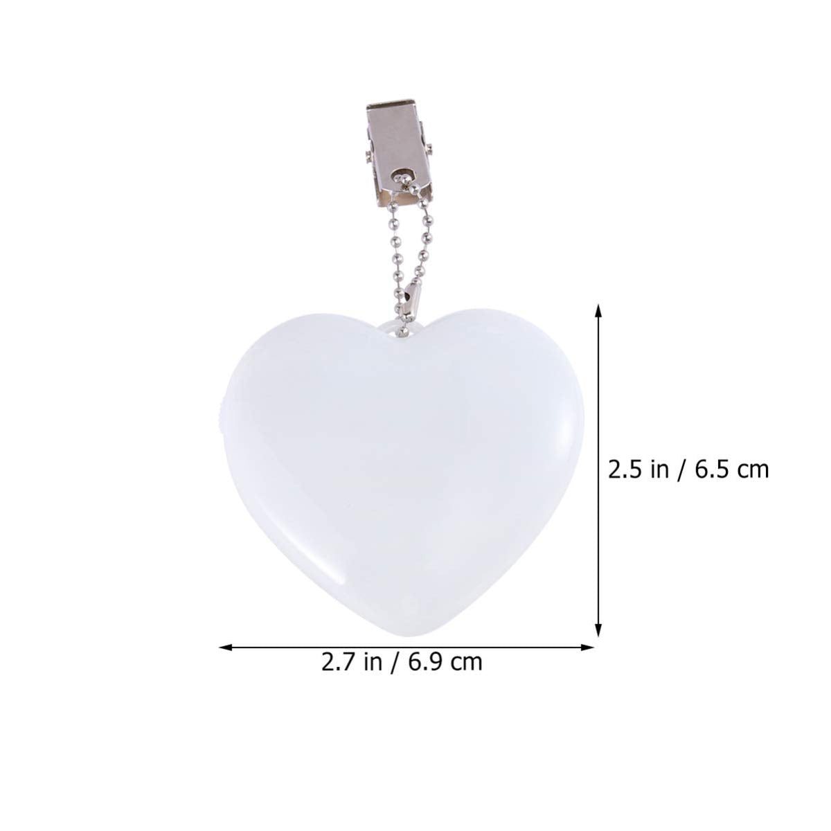 Uonlytech 3pcs Purse Light Handbag Light, Sensor Touch Activated Mini Heart Shape Night Lamp Handbag Purse Lamp for Women & Girls Bag Accessories