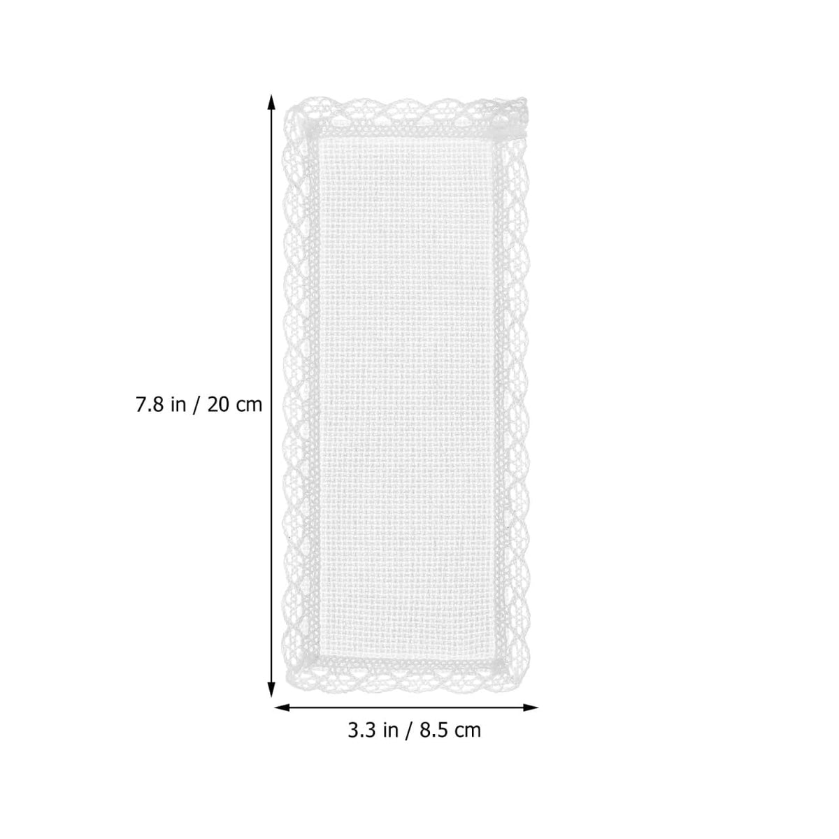 EXCEART Cross Stitch Bookmarks 10Pcs Blank Embroidery Bookmarks for DIY Sewing Crafts Lightweight Book Accessories for Students Readers