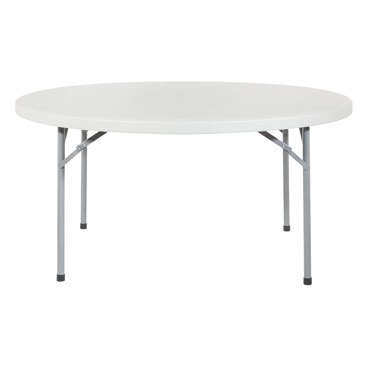 Office Star Resin Folding Table for Banquets, Picnics, and Parties, 60 Inch, Round