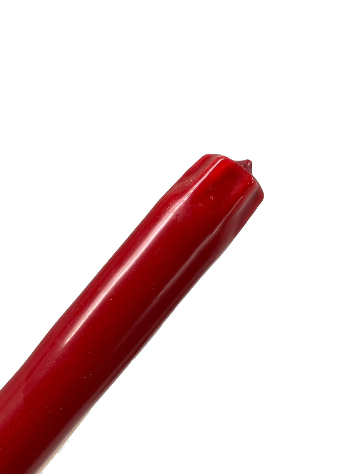 D'light Online Elegant Unscented 12" Pomegranate RedTaper Candles Premium Quality Hand-Dipped Tapered Candles, Dripless and Smokeless - Set of 12 Individually Wrapped (12 Inch, Pomegranate)