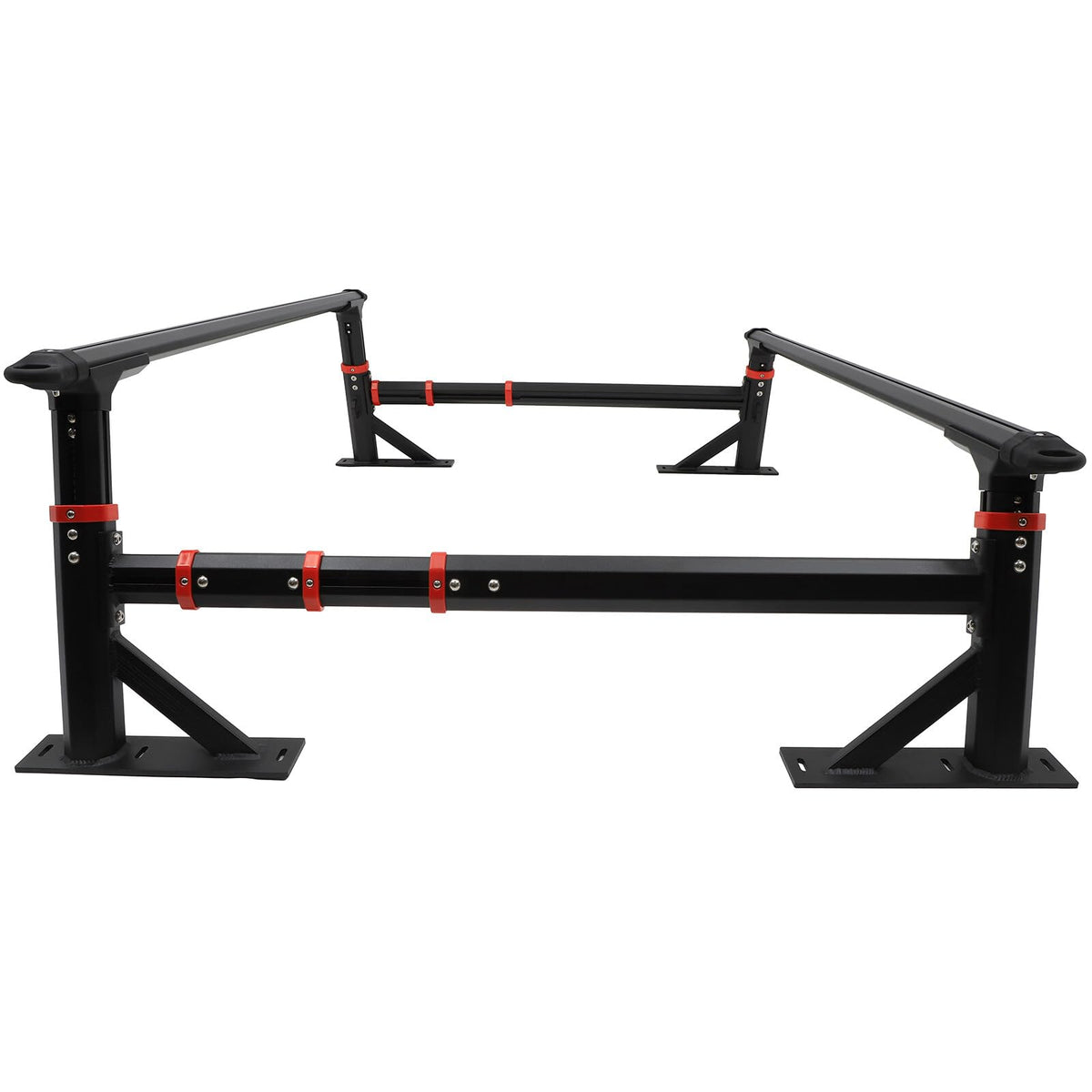 SCITOO Bed Rack Tacoma Cargo Carrier Cargo Rack System Compatible for Universal Pickup Truck Overland Rack Truck Bed Rack Cargo Carrier