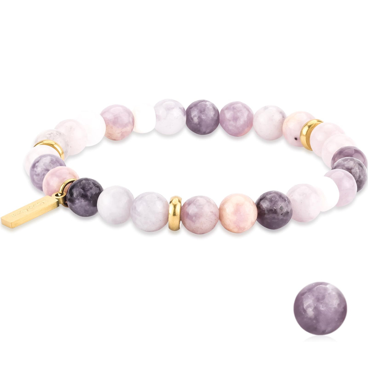 MesoAura Natural Garnet Bracelet – handmade Crystal Healing Jewelry for Women & Men – Root Chakra Balance, Vitality & Courage Energy Stone – Zodiac Capricorn Aquarius – Spiritual Gemstone Beaded Bracelet (Throat Chakra – Fluorite Aria bracelet)