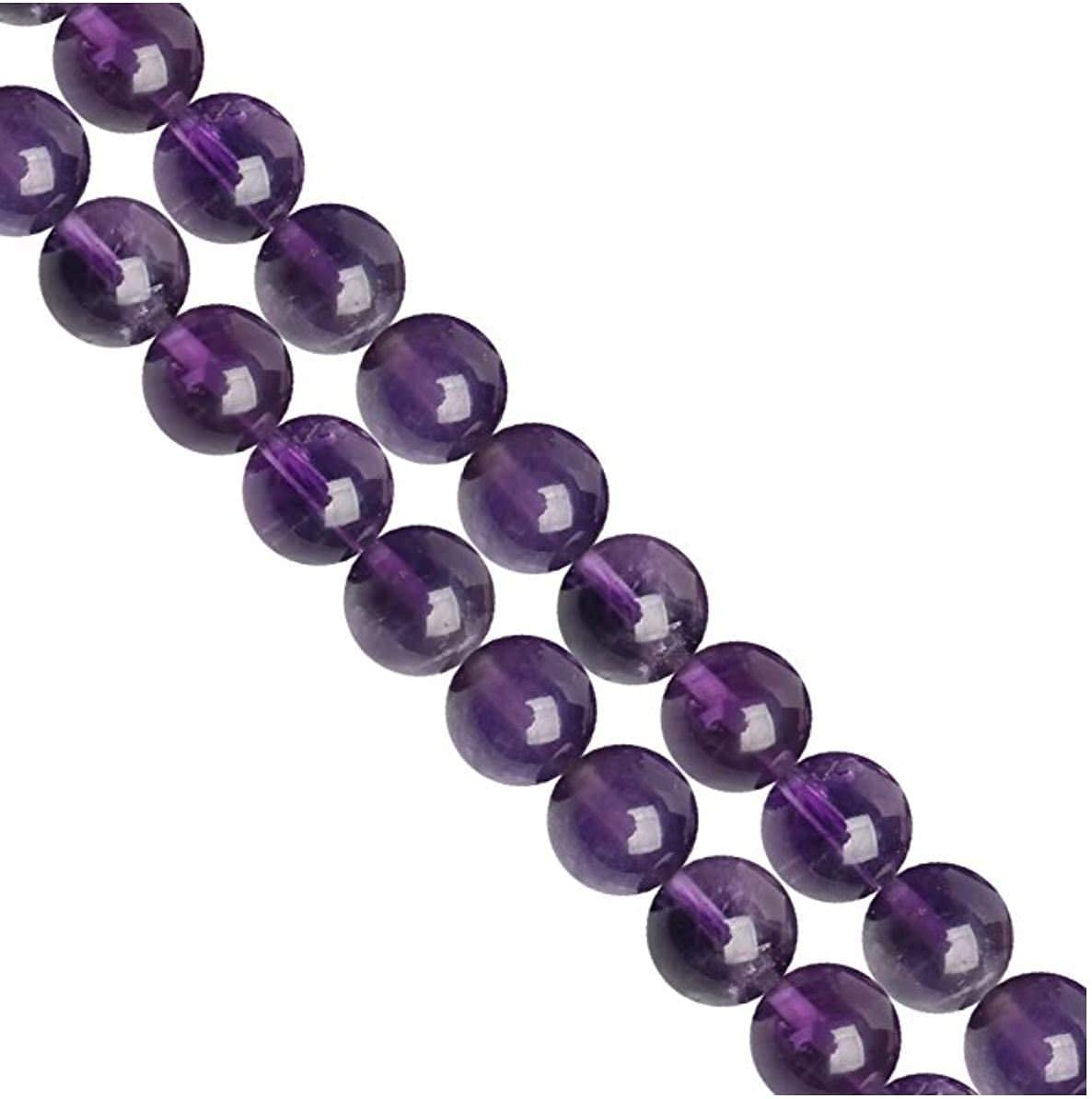4mm 90pcs Beads Round Natural Stone Bracelets Pendants Charms Bohemian Style Boho Accessories Antique Ornament Findings Necklace Earrings Crystal DIY (4mm, Purple Round)