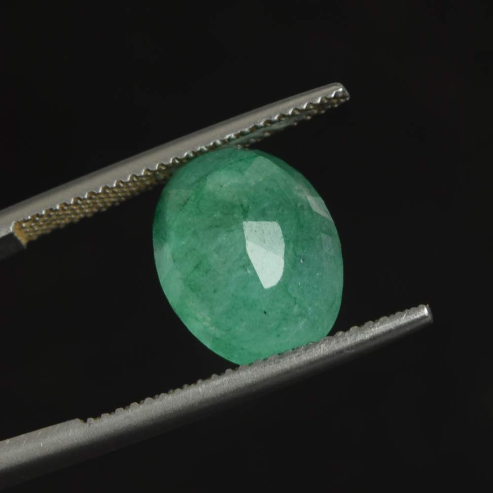 AAA++ Quality Oval Green Emerald 5.00 Ct Natural Emerald Certified Gem for Ring DX-794