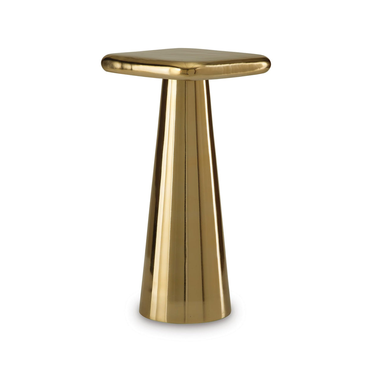 Signature Design by Ashley Dallenburg Contemporary Accent Table, Gold