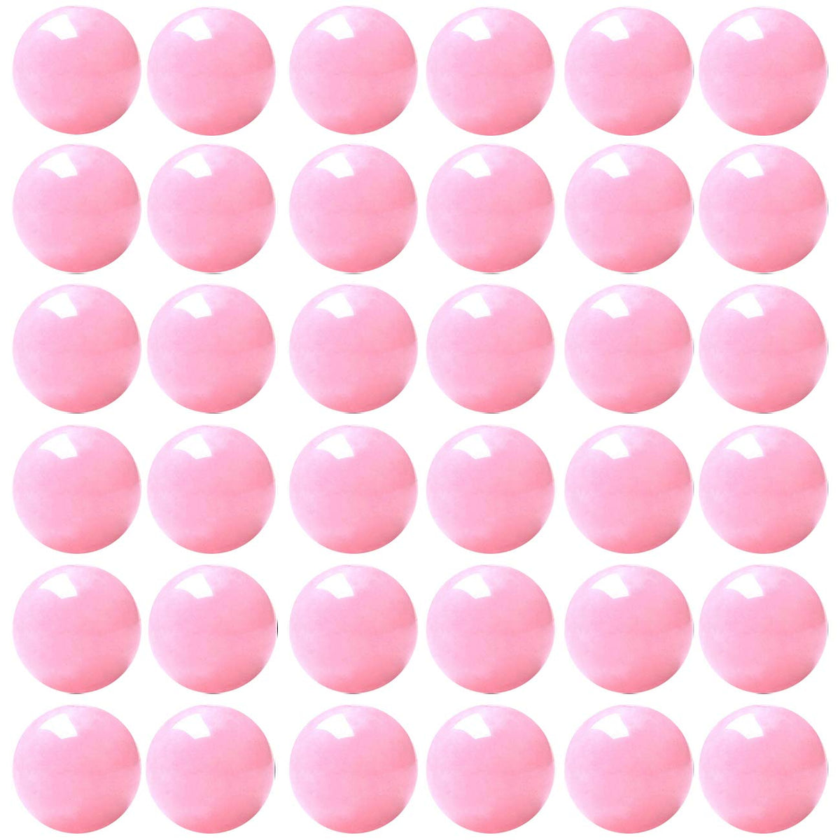 Natural Stone Beads 100pcs 10mm Rose Quartz Round Genuine Real Stone Beading Loose Gemstone Hole Size 1mm DIY Charm Smooth Beads for Bracelet Necklace Earrings Jewelry Making (Pink Rose Quartz, 10mm)