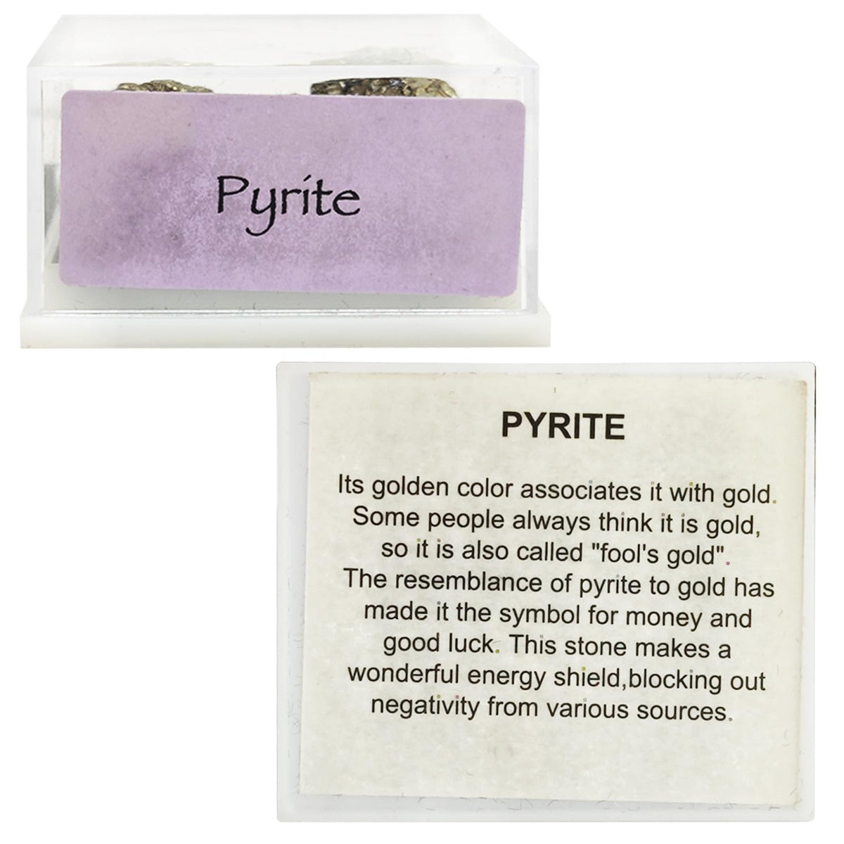 fengshuisale Natural Pyrite Crystal Stone for Luck,Success,Making Changes,Confidence in Business,Creativity,and Inspiring Passion Home Decor (Pyrites)
