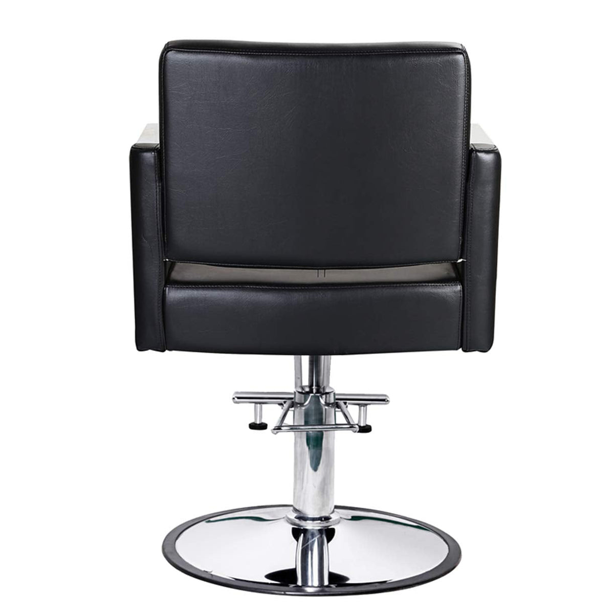 Funnylife Round Base Black Vintage Styling Shampoo Barber Chair