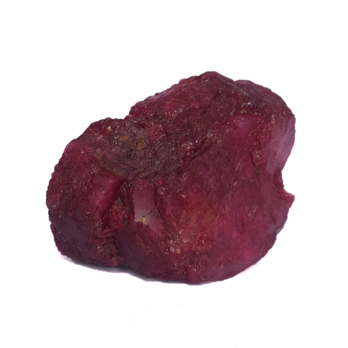 GEMHUB A Grade Natural Raw Rough Red Ruby 431.50 Ct Healing Crystal Rough Ruby Stone for Cabbing