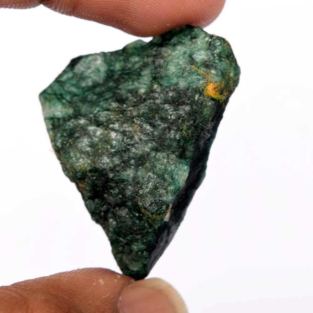 GEMHUB Loose Gemstones Real For Jewelry Making 52.00 Carat Natural Raw Rough Green Emerald Gemstone for Jewelry Pendants