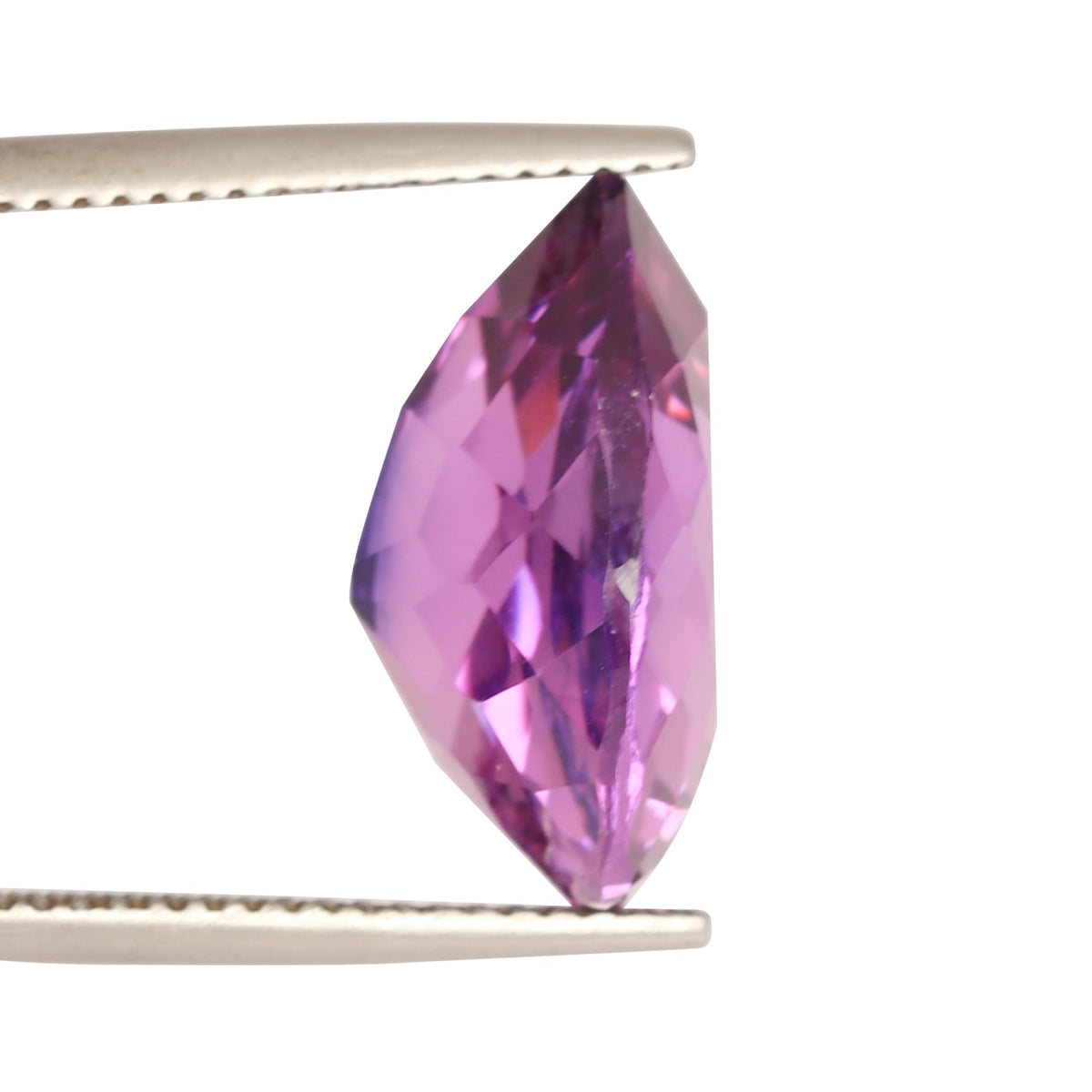 REAL-GEMS Natural Brazilian Pink Kunzite 12.3 Carat Pear Shape Loose Gemstone for Jewelry Making