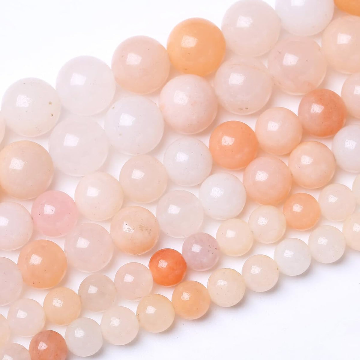 36PCS 10MM Natural Pink Aventurine Stone Beads Energy Healing Beads for DIY Jewelry Bracelet Necklace Making for Jewelry Making15Inch…