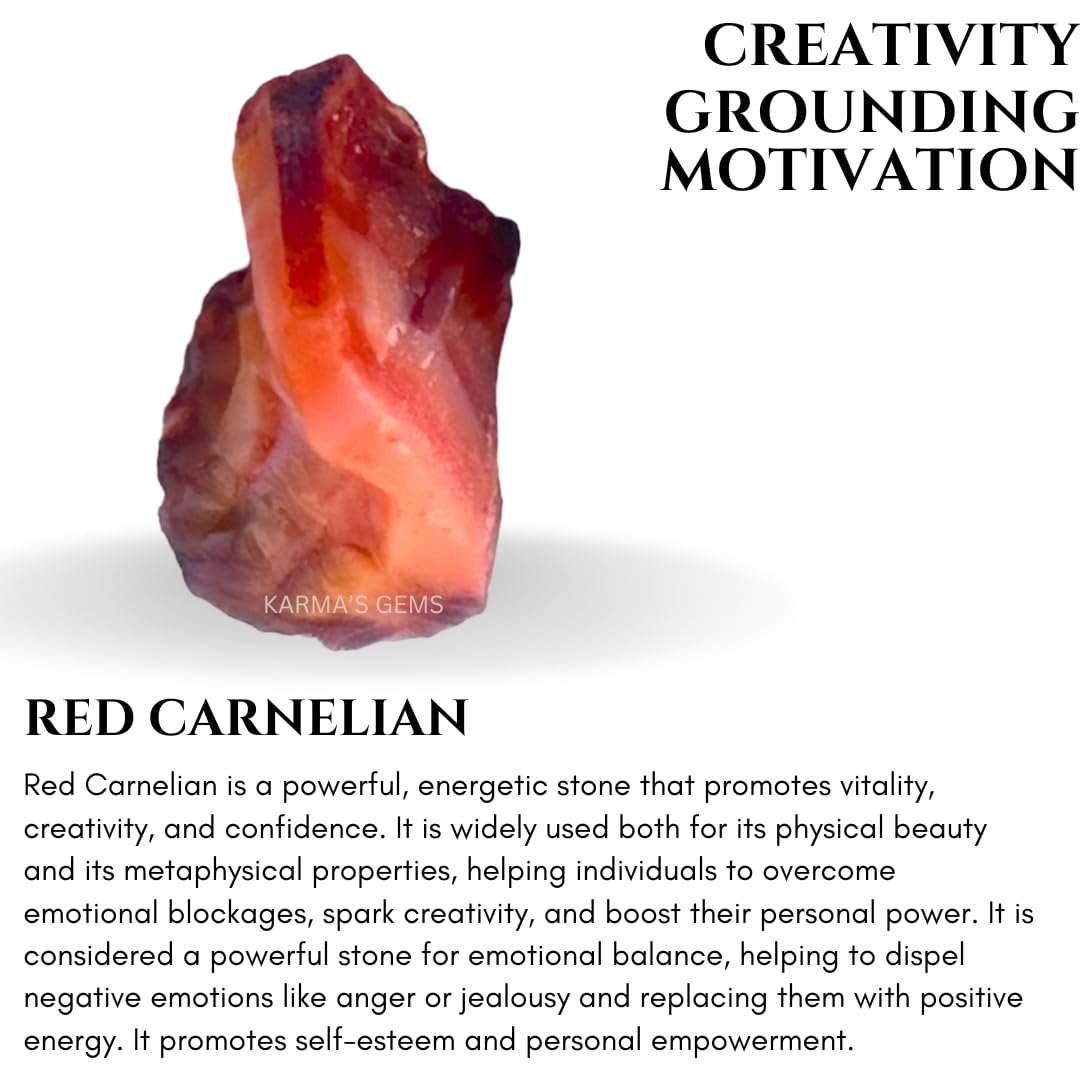 Red Carnelian, 2 Pcs, Crystals, Rocks, Jade, Crystals and Healing Stones, Witchcraft Supplies, Healing Crystals, Stones, Healing Stones, Rock Collection, Agate, Raw Stones (Red Carnelian, 2 Pcs)