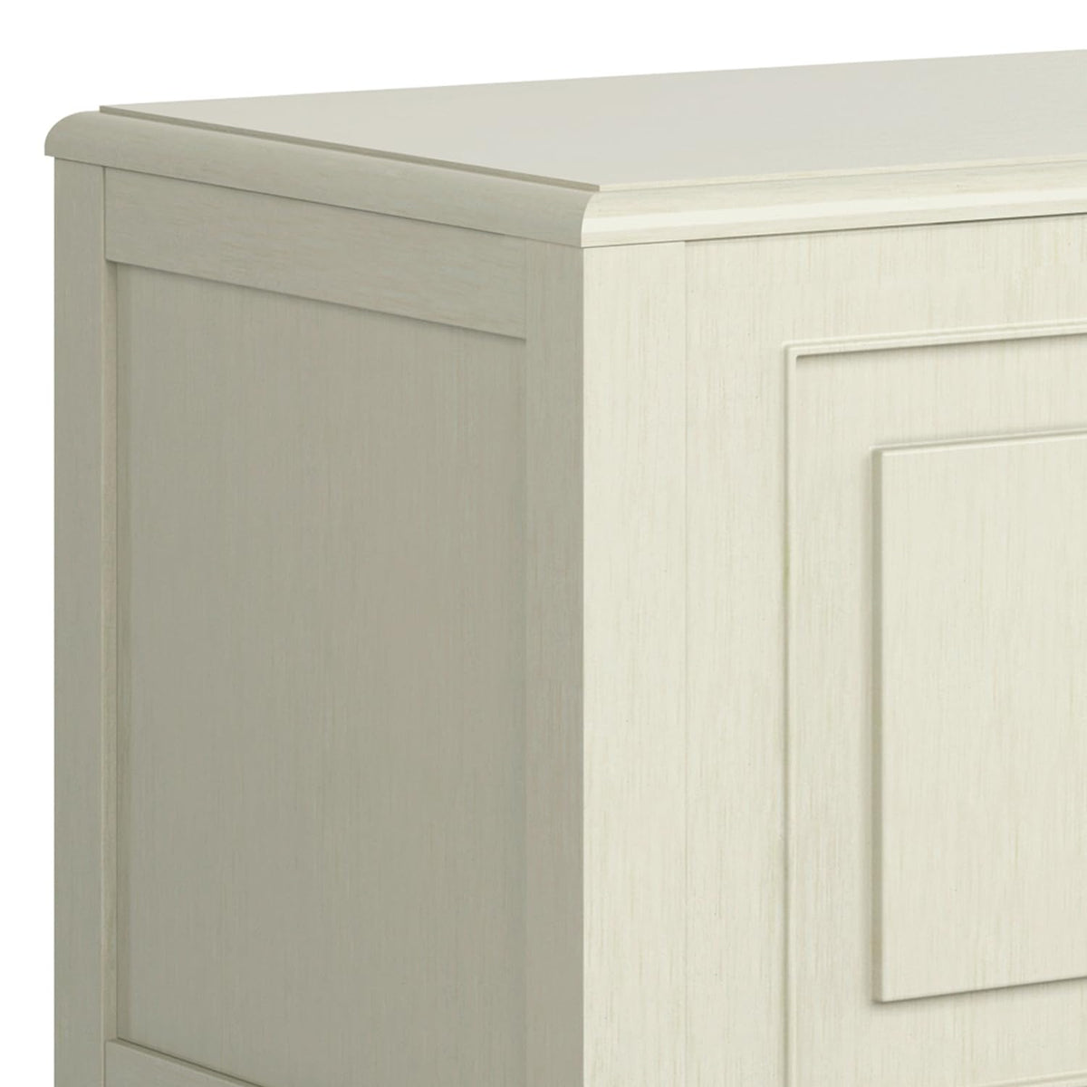 SIMPLIHOME Connaught Storage Bench - 51 inch Wide Solid Wood Trunk Bench in Antique White, Traditional Bench for Entryway with Lift-Up Lid and 3 Hidden Compartments