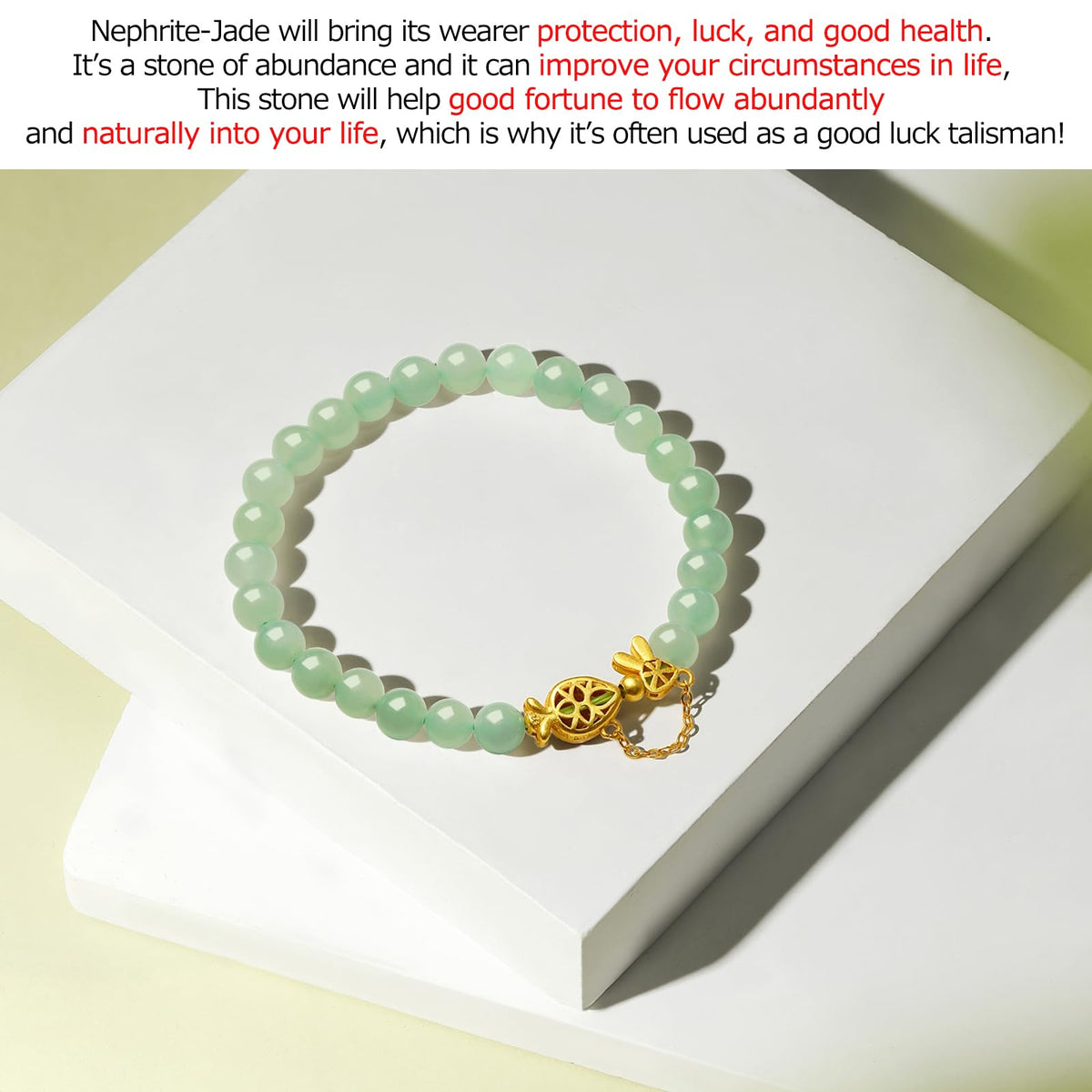 ZHOU LIU FU Rabbit Beaded Bracelets for Women Adjustable Bunny Green Bead Stretch Bracelets Red Agate Carrot Bracelet Her Mom Birthday