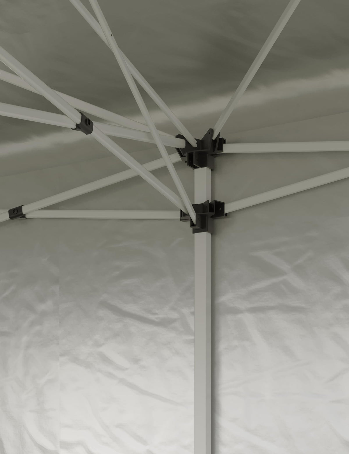 10'x 20' Pop Up Canopy for Parties, Heavy Duty Commercial Outdoor Vendor Waterproof Gazebo Shelter for Patio Events, White