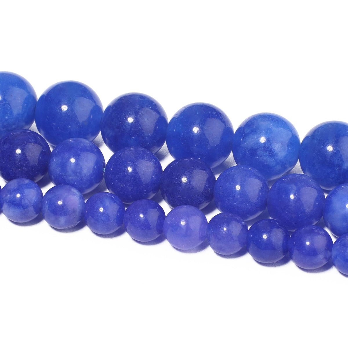About 45pcs 8mm Natural Stone Beads Kyanite Beads Crystal Gemstone for Jewelry Making, DIY Bracelet Necklace