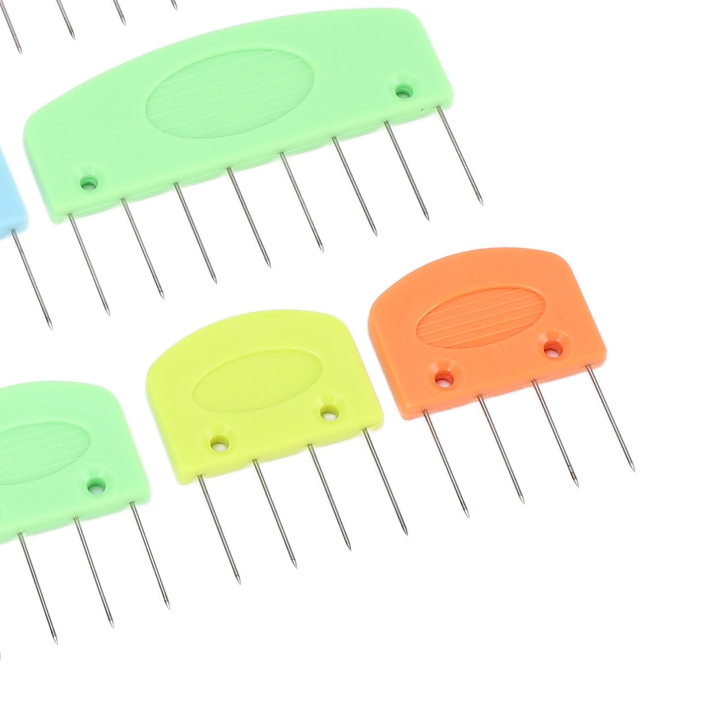 Keenso Knit Blocker, Stainless Steel Multifunctional Knit Crochet Blocking Comb for Handcraft, Uniform Stretching for Wool and Cotton Yarns