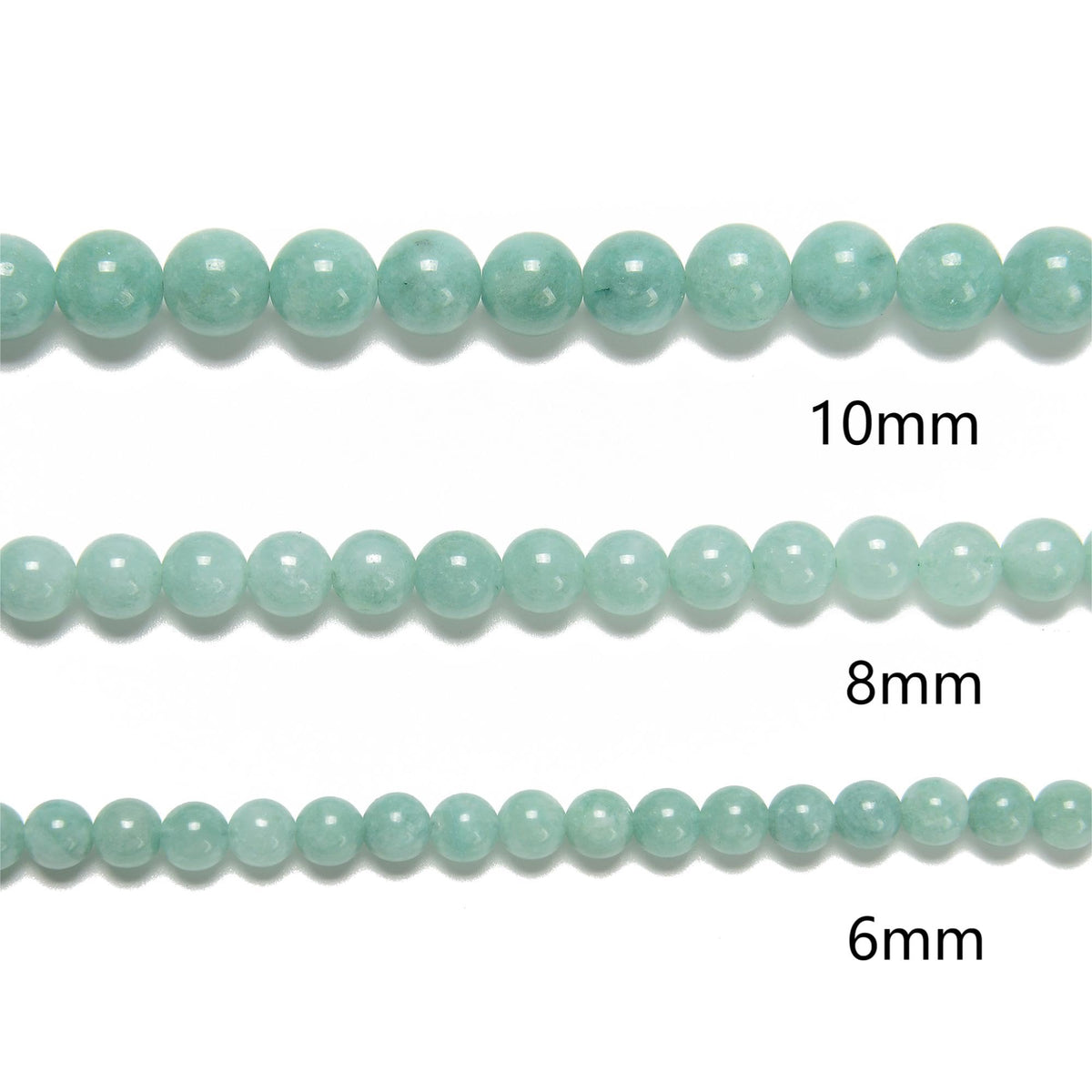 Land Long 120pcs(2 Strand/Set) 6mm Burmese Color Dyed Jade Beads with Energy Power, Smooth Round Healing Crystal Beads for Jewlery Bracelets Earrings Making DIY