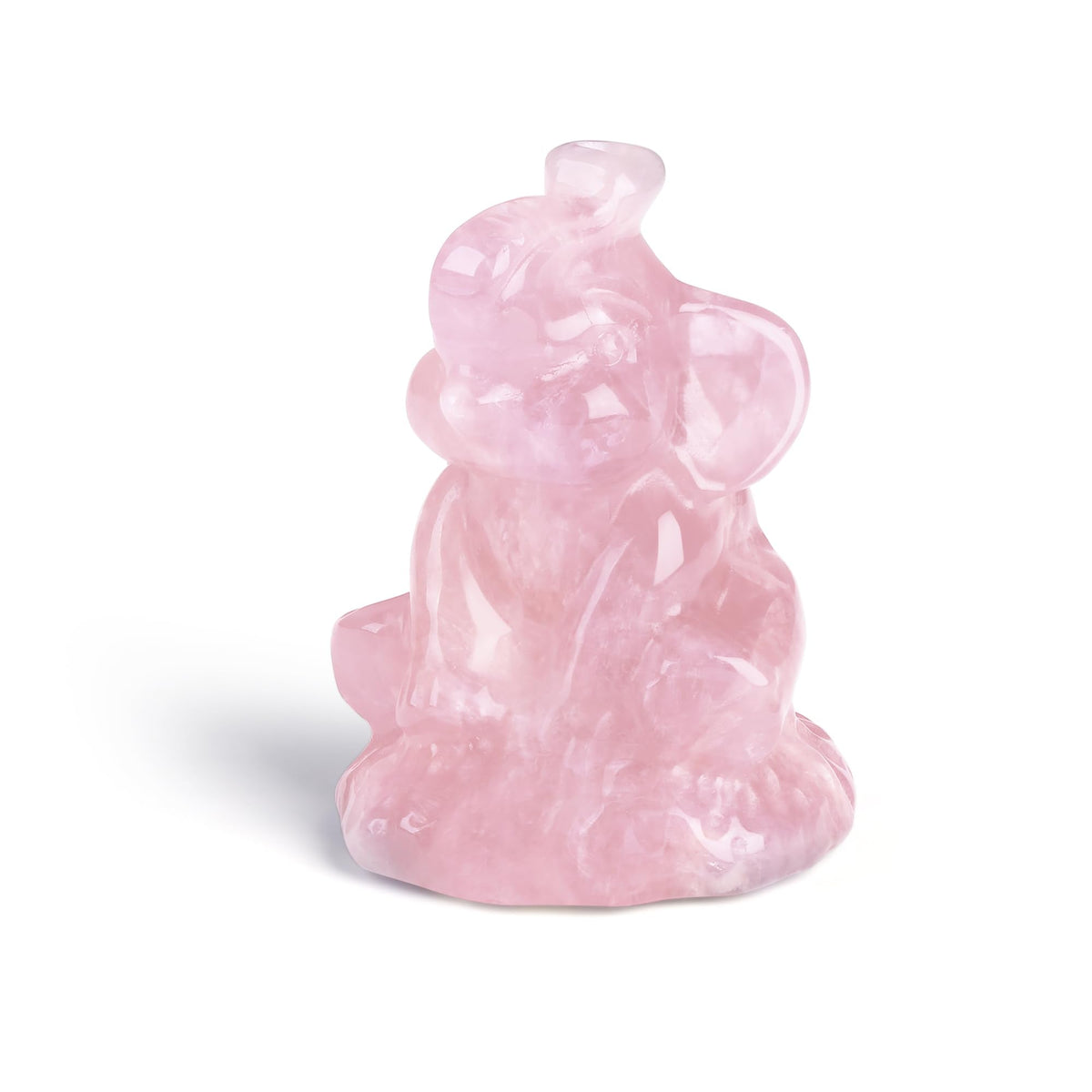ZHIYUXI Pink Elephant Gifts for Women Encouraging Elephant Decor Lucky Cute Elephants Figurine Inspirational Gifts for Women